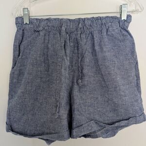 Uniqlo Women's High Waist Heathered Gray Shorts